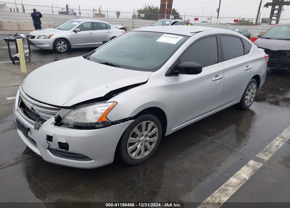 2013 NISSAN SENTRA SV VIN: 3N1AB7AP6DL618759