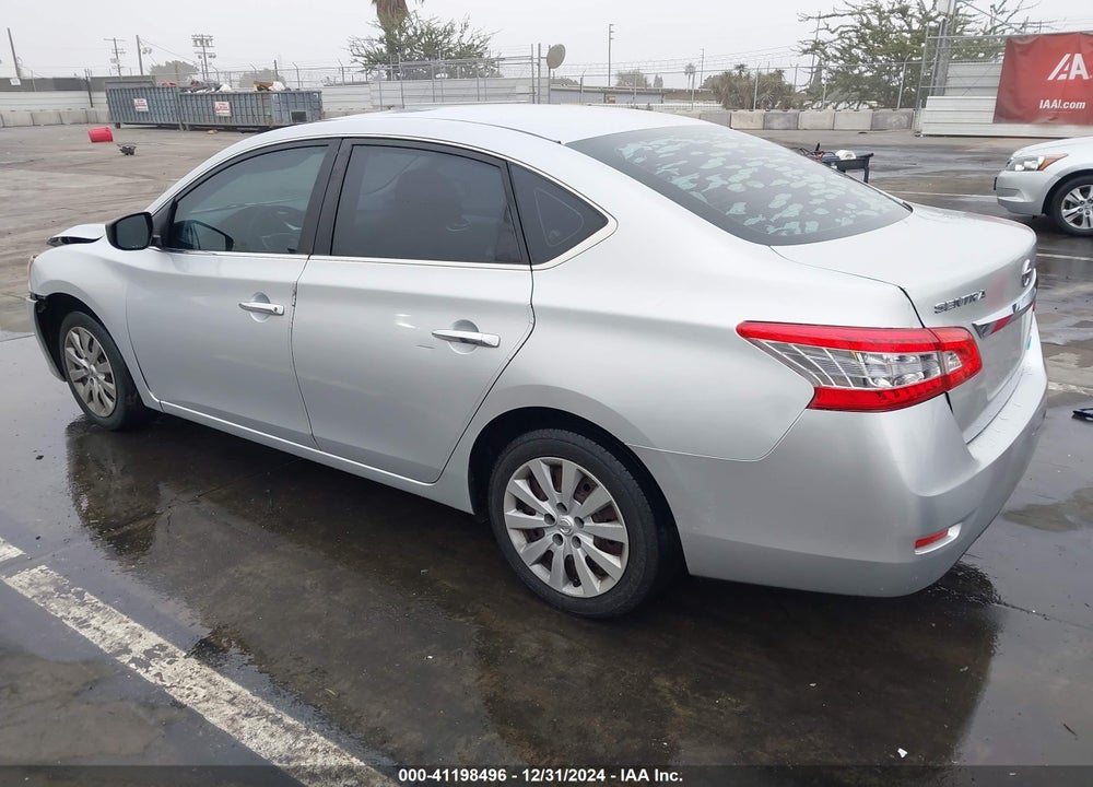 2013 NISSAN SENTRA SV VIN: 3N1AB7AP6DL618759