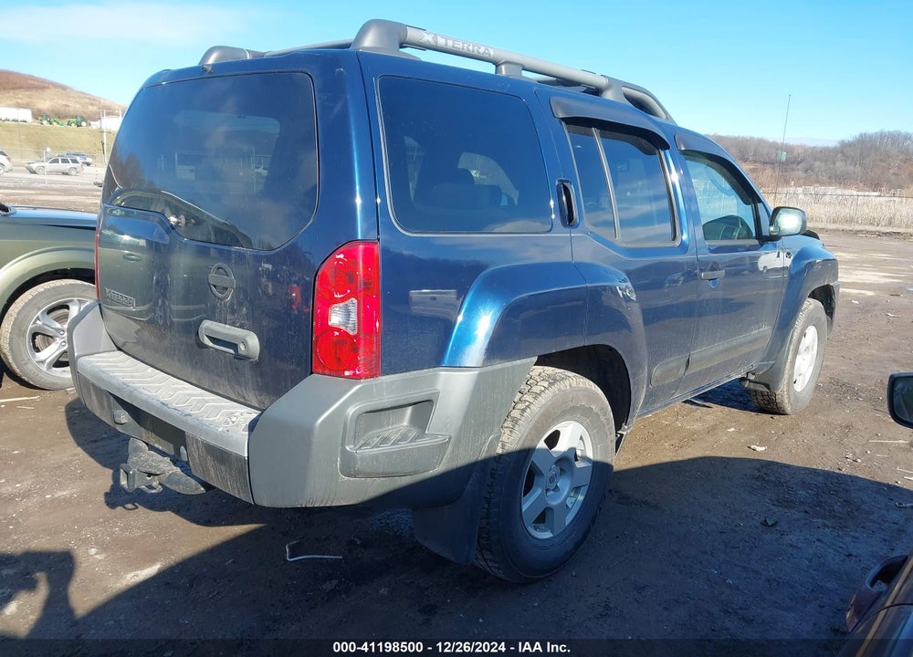 2008 NISSAN XTERRA OFF ROAD VIN: 5N1AN08W58C537208