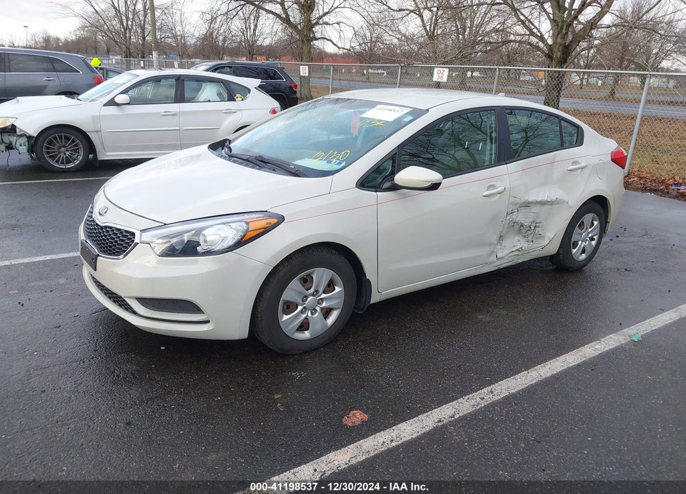 2015 KIA FORTE LX VIN: KNAFK4A67F5374838