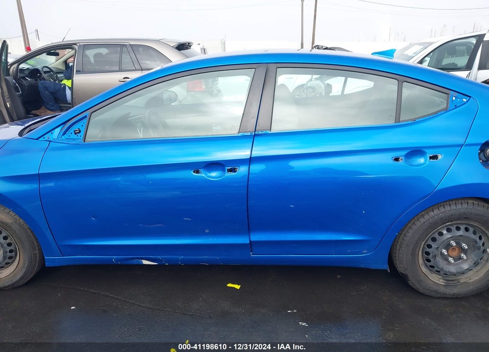 2017 HYUNDAI ELANTRA SE VIN: KMHD74LFXHU315036