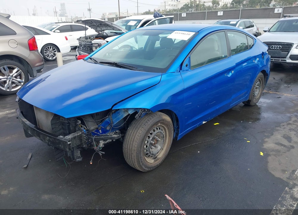 2017 HYUNDAI ELANTRA SE VIN: KMHD74LFXHU315036