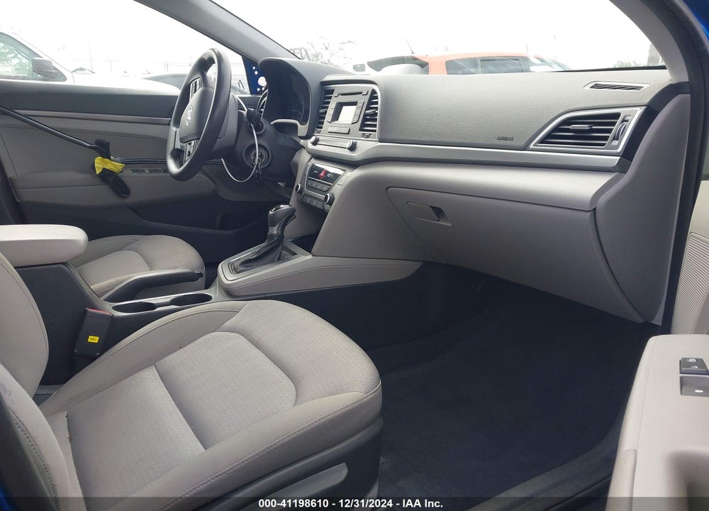 2017 HYUNDAI ELANTRA SE VIN: KMHD74LFXHU315036