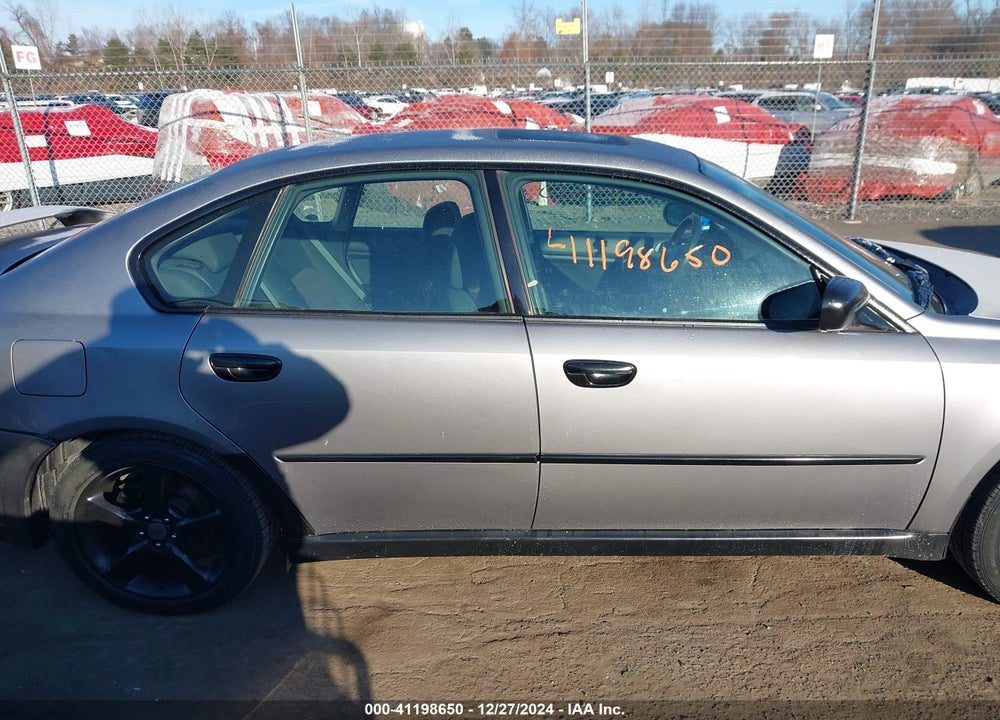 2008 SUBARU LEGACY 2.5I VIN: 4S3BL616587217245