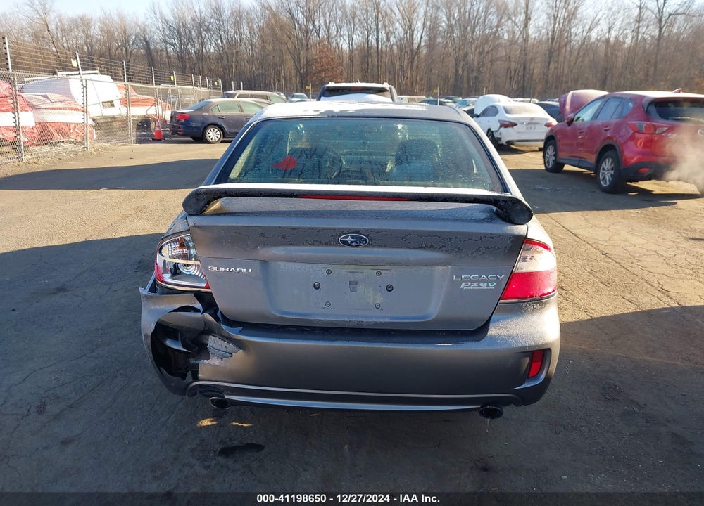 2008 SUBARU LEGACY 2.5I VIN: 4S3BL616587217245