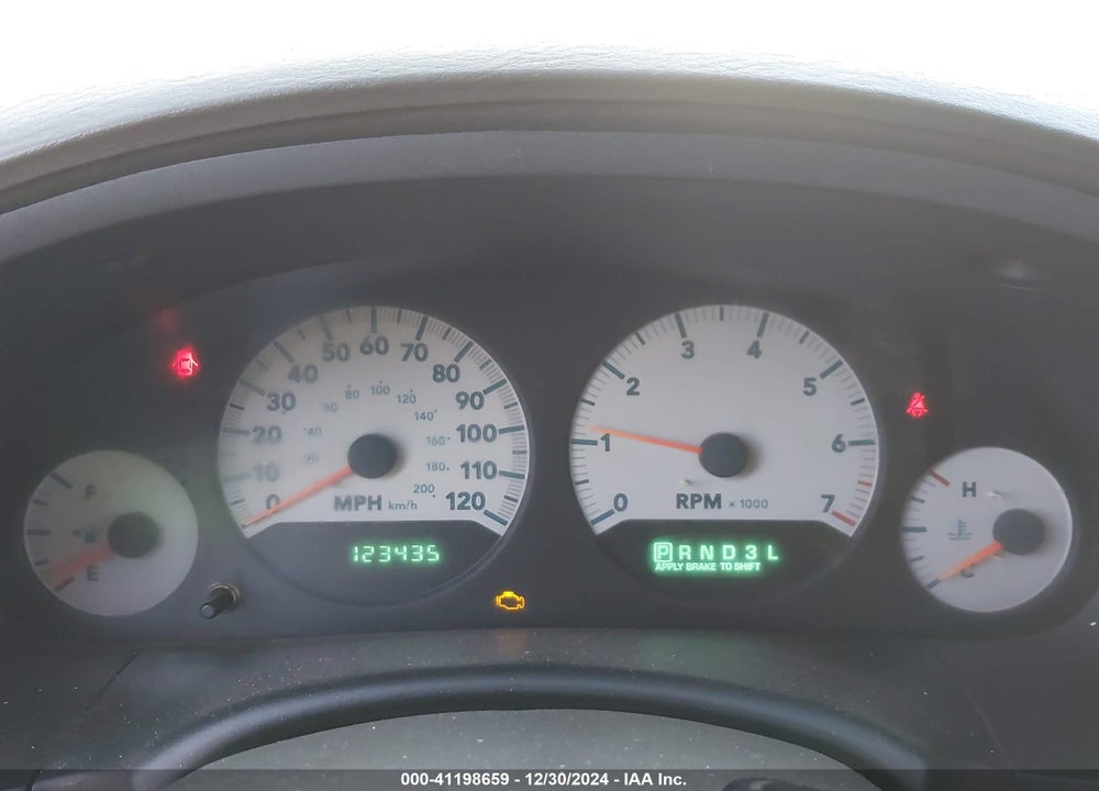2005 DODGE GRAND CARAVAN SXT VIN: 2D4GP44L55R492434