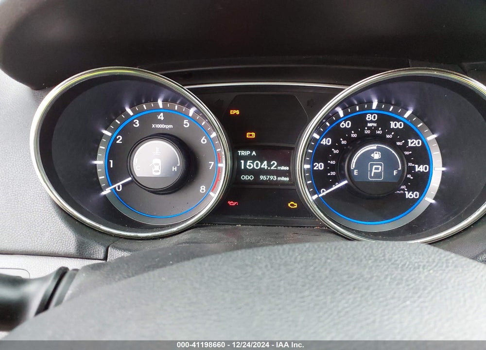 2012 HYUNDAI SONATA VIN: 5NPEB4AC7CH420376