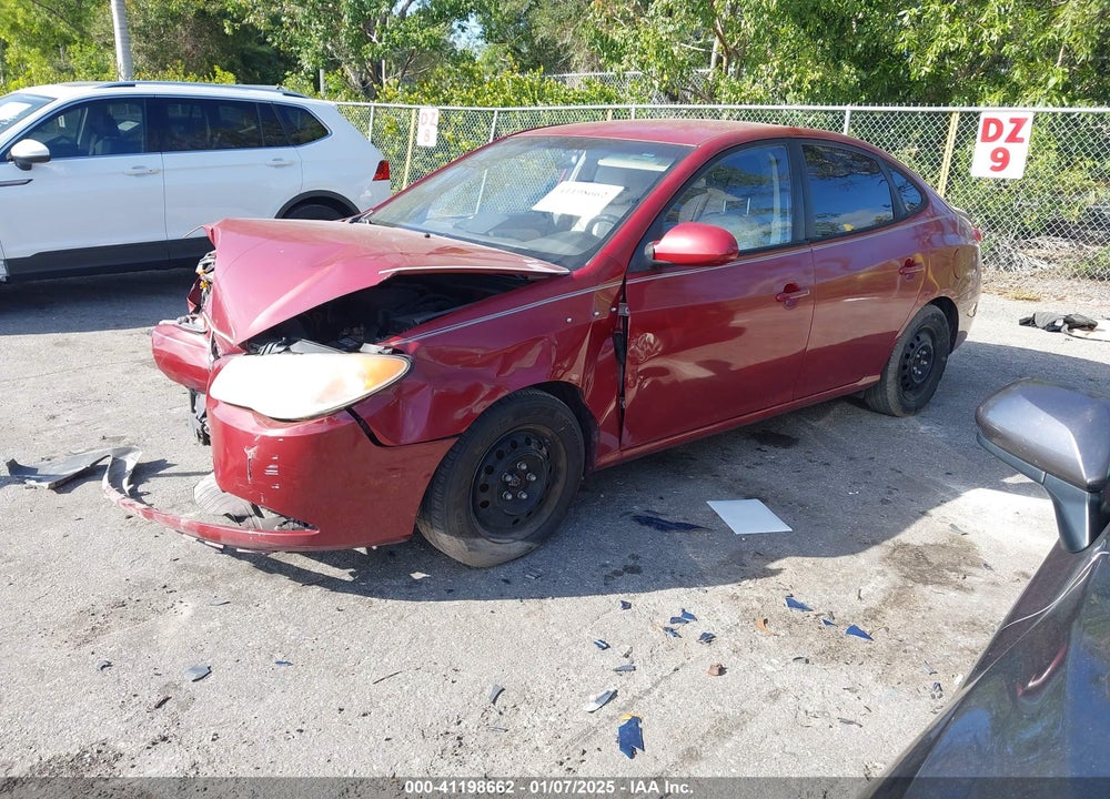 2010 HYUNDAI ELANTRA VIN: KMHDU4AD2AU926727