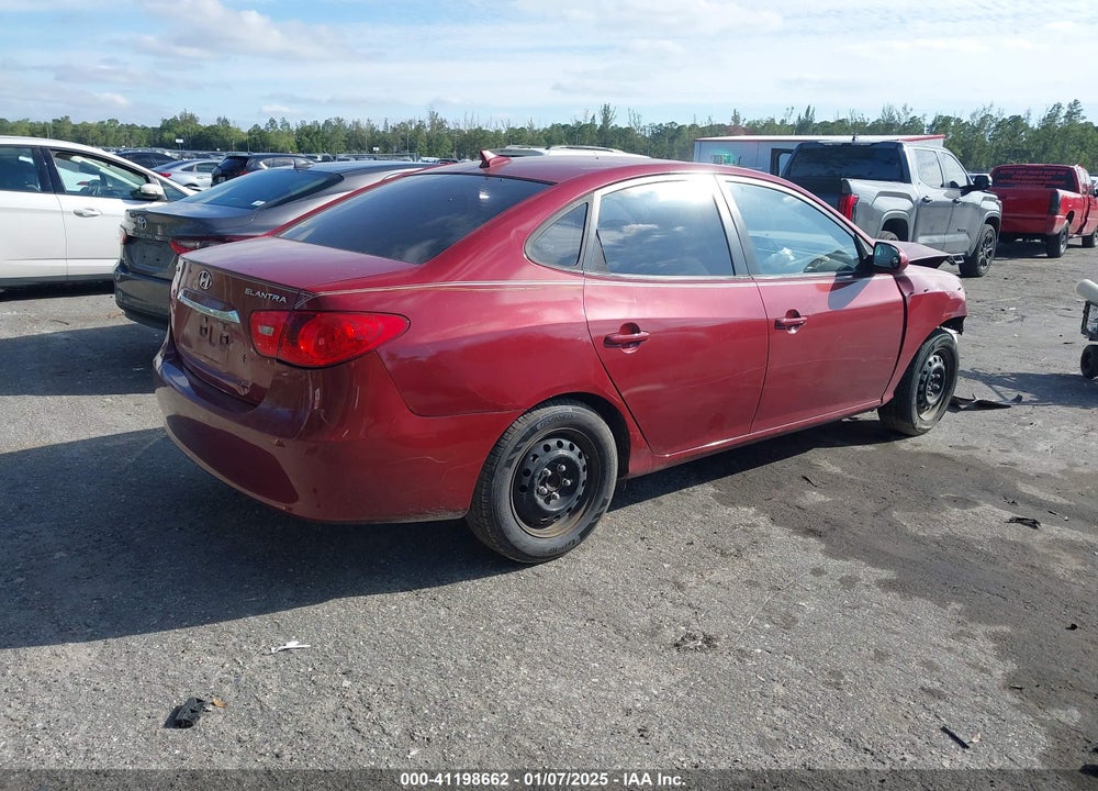 2010 HYUNDAI ELANTRA VIN: KMHDU4AD2AU926727