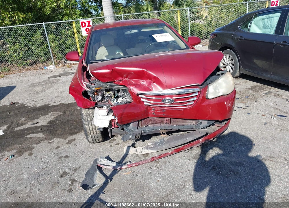 2010 HYUNDAI ELANTRA VIN: KMHDU4AD2AU926727