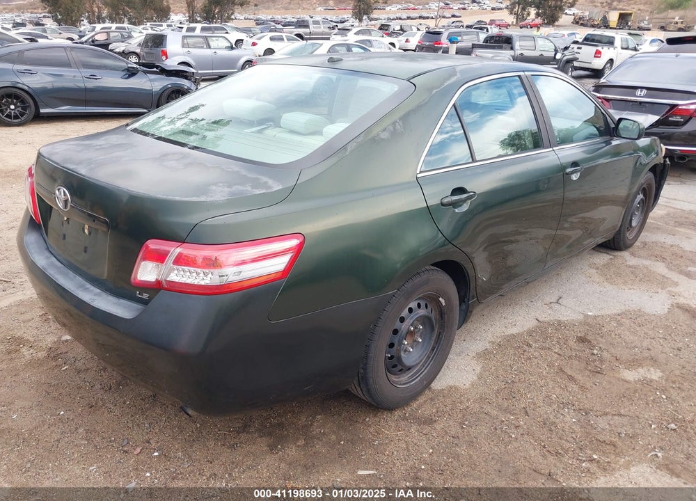 2011 TOYOTA CAMRY LE VIN: 4T1BF3EK4BU582551