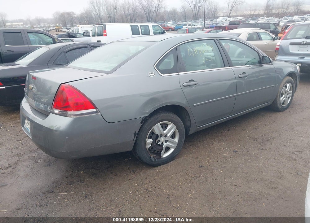 2008 CHEVROLET IMPALA LS VIN: 2G1WB58N589181270