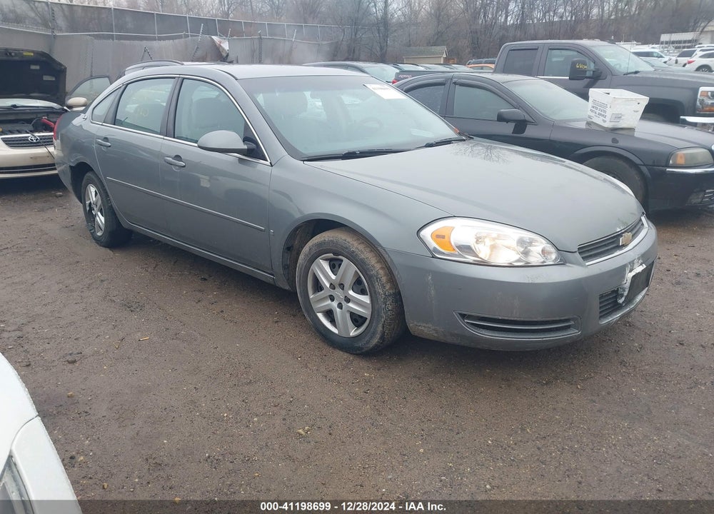 2008 CHEVROLET IMPALA LS VIN: 2G1WB58N589181270