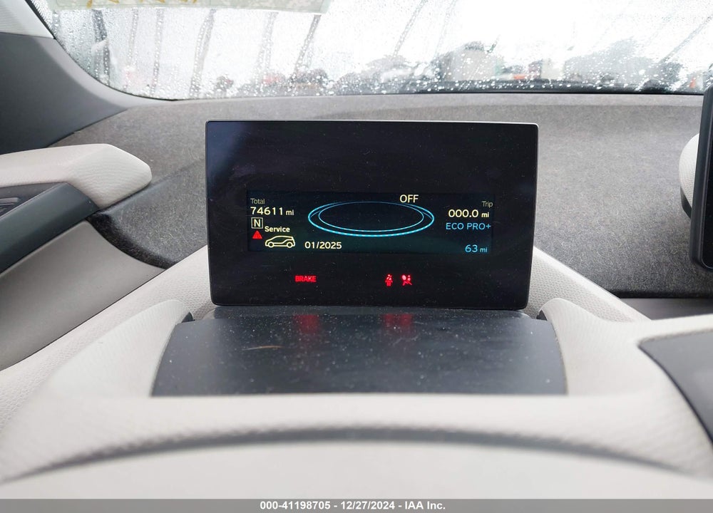 2015 BMW I3 VIN: WBY1Z2C51FV287615