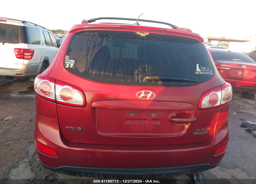 2011 HYUNDAI SANTA FE SE VIN: 5XYZH4AG2BG064606
