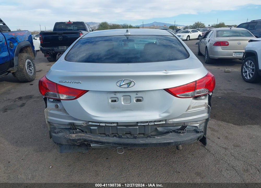 2013 HYUNDAI ELANTRA GLS VIN: 5NPDH4AE7DH380944
