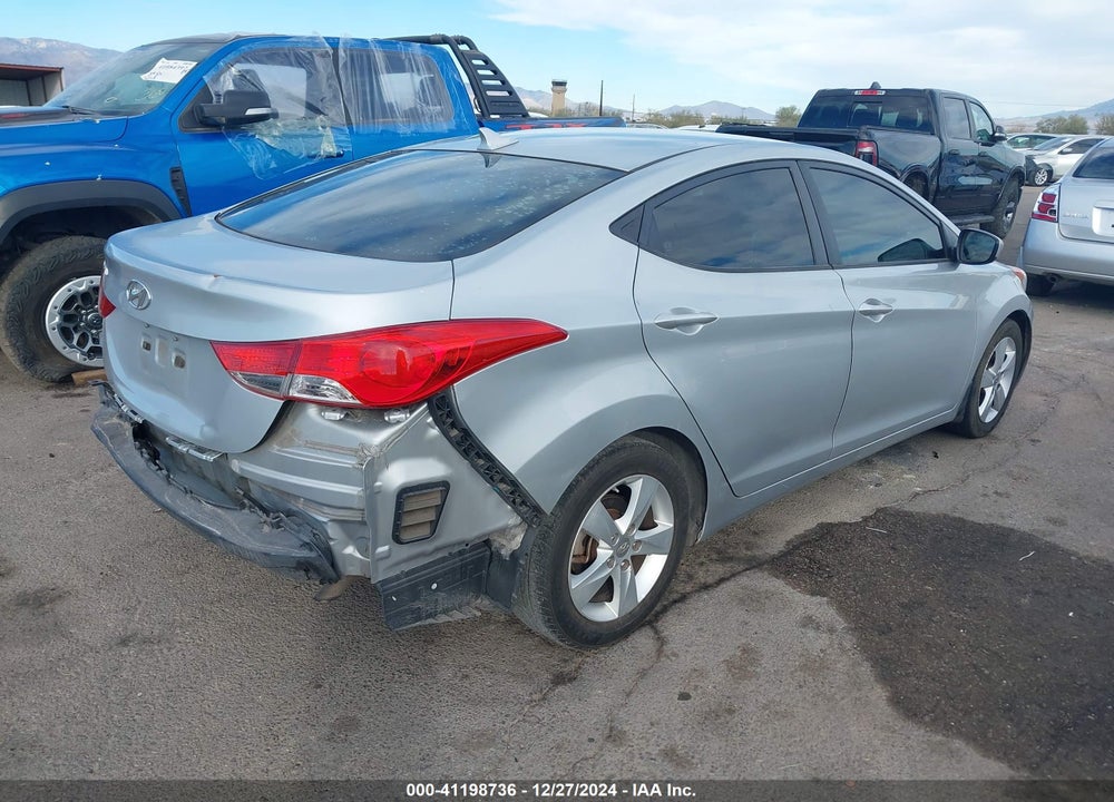 2013 HYUNDAI ELANTRA GLS VIN: 5NPDH4AE7DH380944
