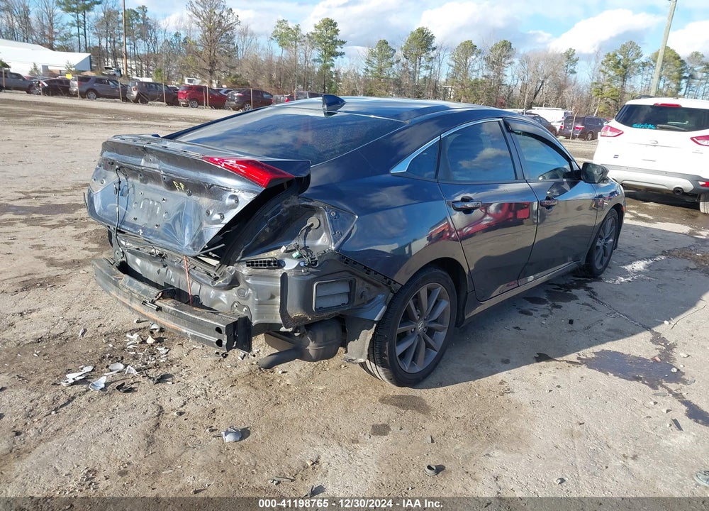 2019 HONDA CIVIC EX VIN: 19XFC1F3XKE204095