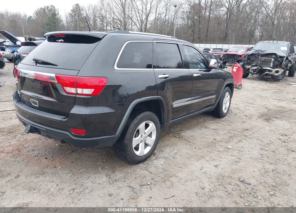 2013 JEEP GRAND CHEROKEE LAREDO VIN: 1C4RJFAG7DC580418