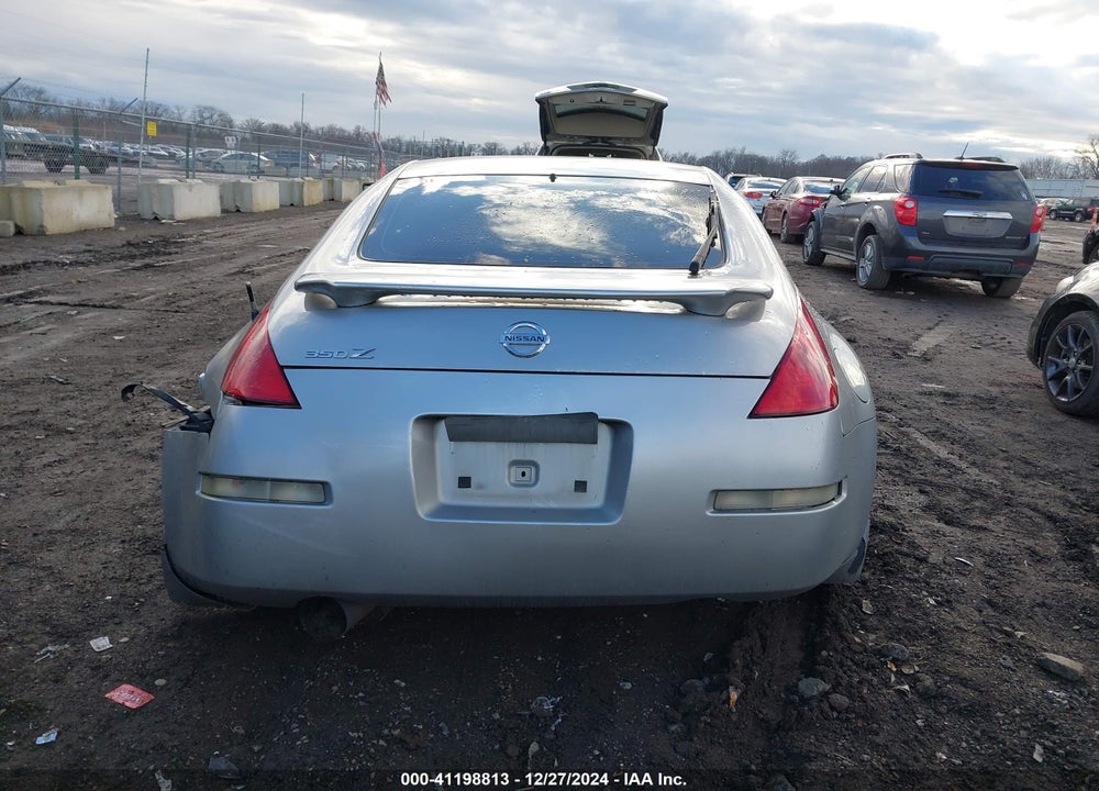 2004 NISSAN 350Z TOURING VIN: JN1AZ34D64T166037