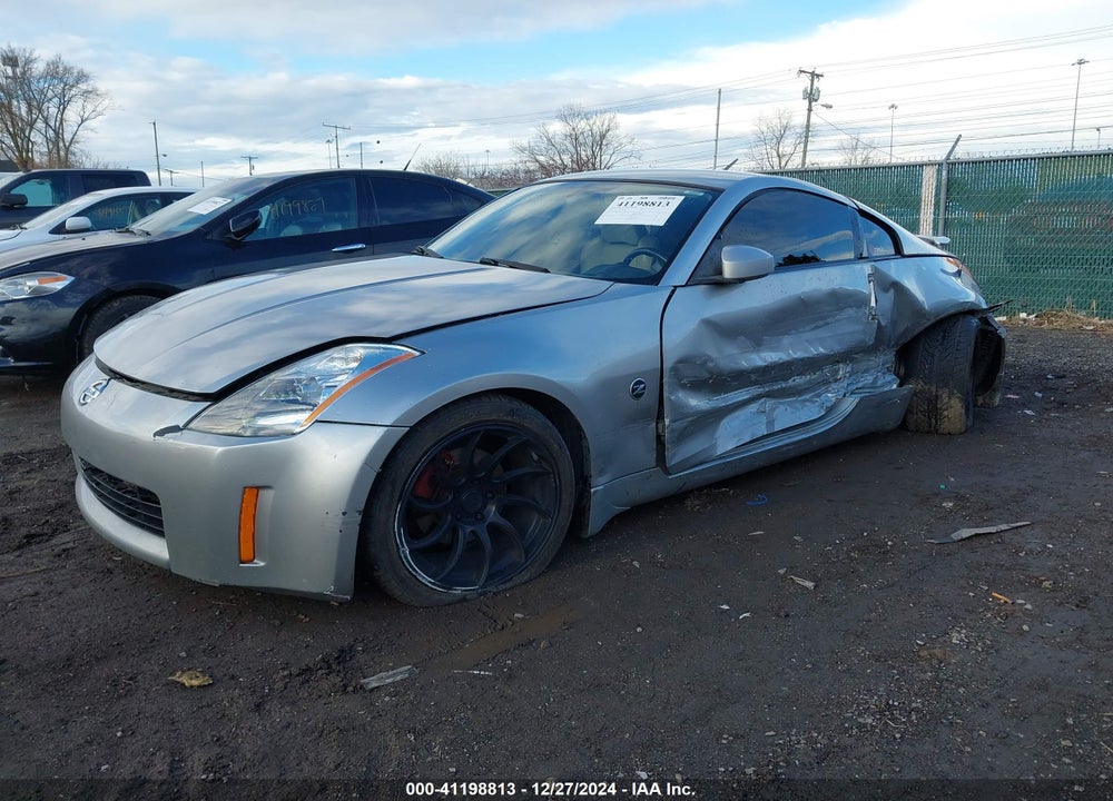 2004 NISSAN 350Z TOURING VIN: JN1AZ34D64T166037