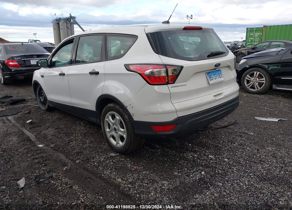 2017 FORD ESCAPE S VIN: 1FMCU0F73HUB93959