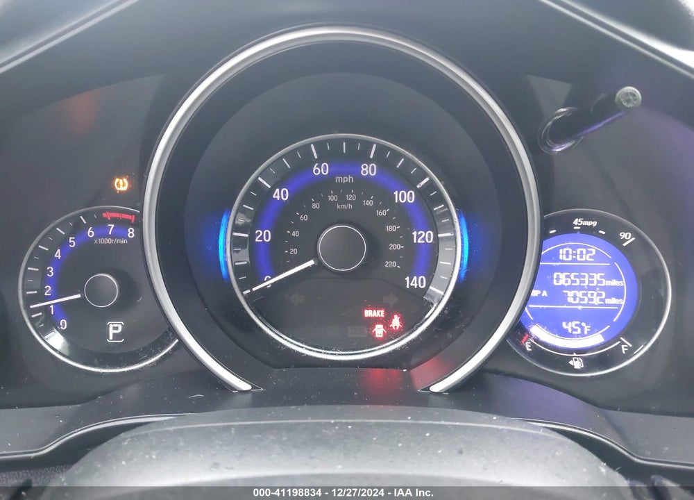 2016 HONDA FIT LX VIN: JHMGK5H51GX017296