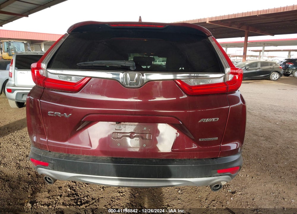2017 HONDA CR-V TOURING VIN: 5J6RW2H91HL026289
