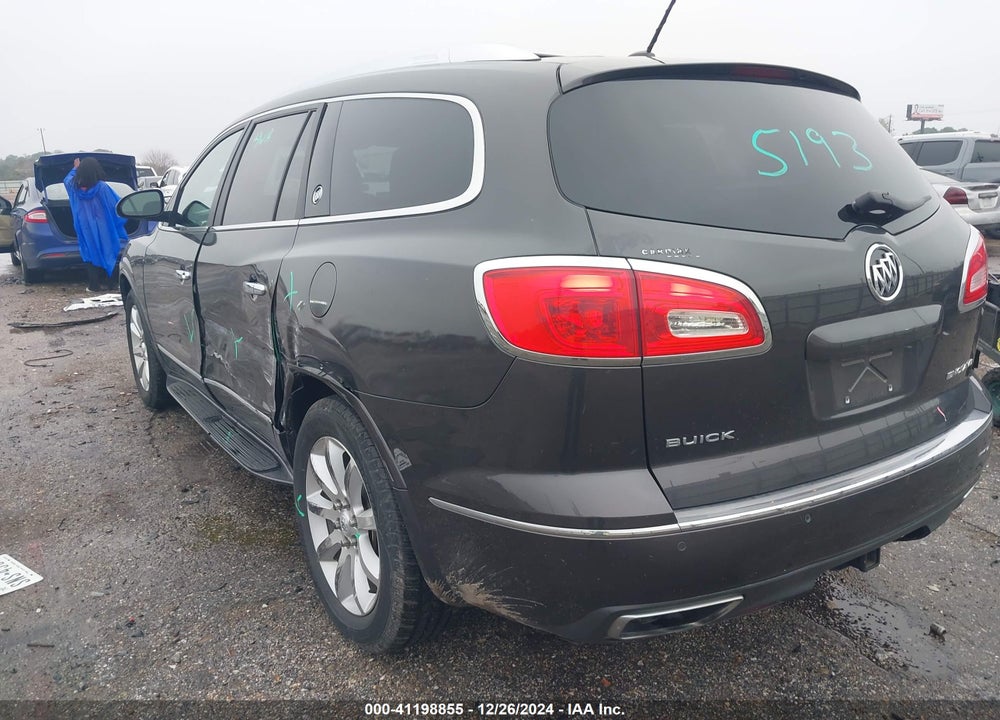 2015 BUICK ENCLAVE PREMIUM VIN: 5GAKRCKD9FJ195195