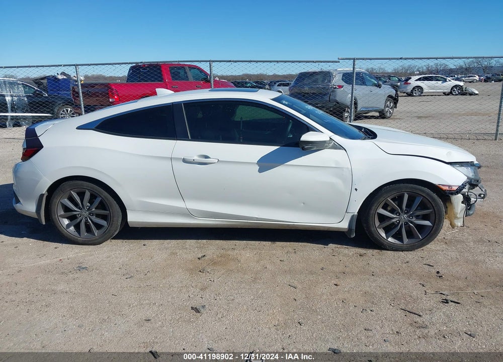 2019 HONDA CIVIC VIN: 2HGFC3B38KH350583