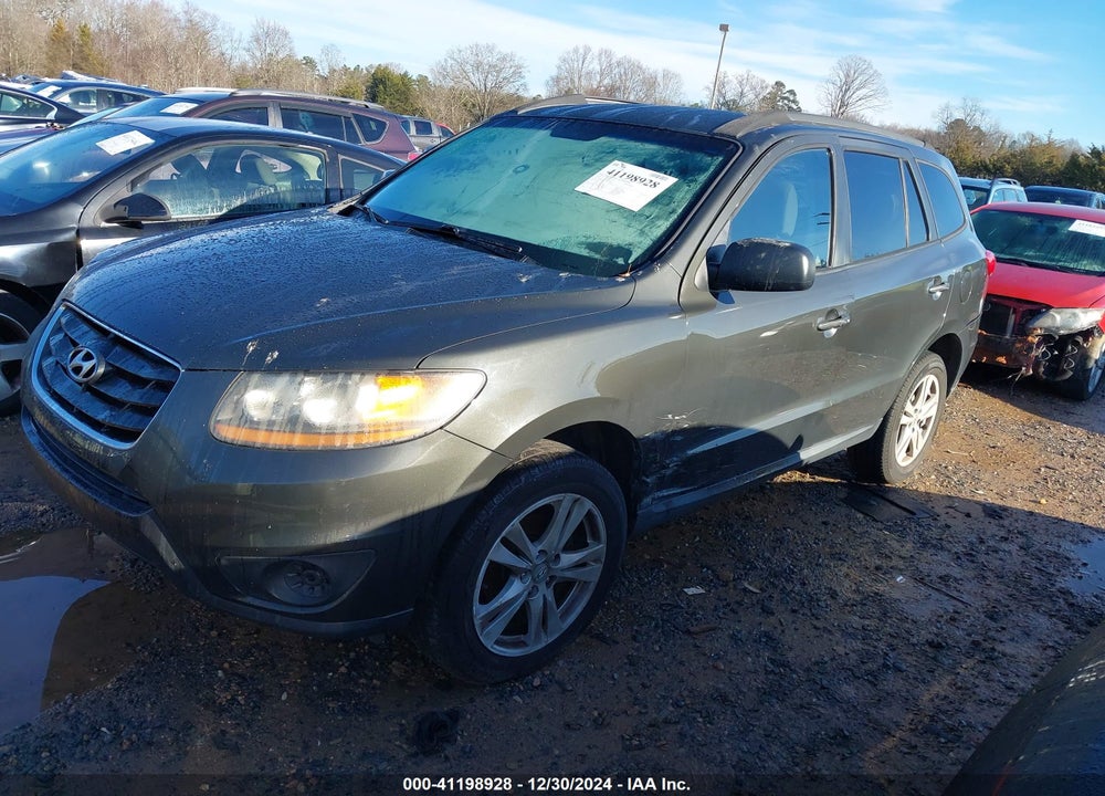 2010 HYUNDAI SANTA FE GLS VIN: 5NMSG3AB3AH394259