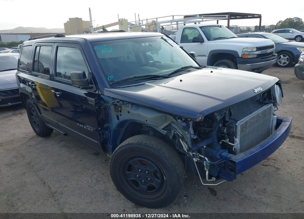 2015 JEEP PATRIOT SPORT VIN: 1C4NJPBB5FD401684