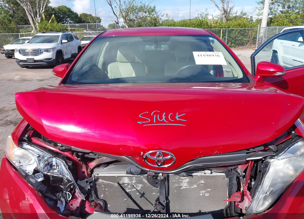 2013 TOYOTA VENZA LE VIN: 4T3ZA3BB5DU080109