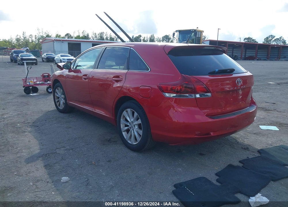 2013 TOYOTA VENZA LE VIN: 4T3ZA3BB5DU080109