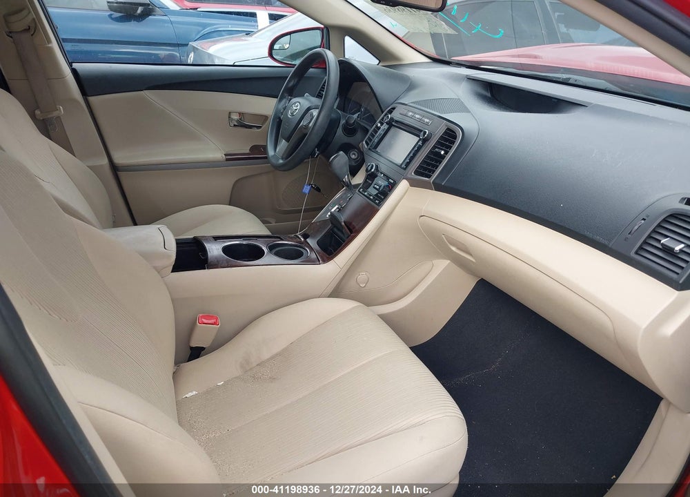 2013 TOYOTA VENZA LE VIN: 4T3ZA3BB5DU080109