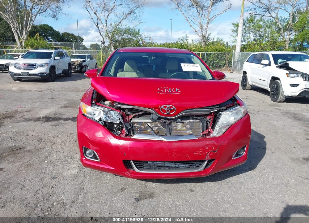 2013 TOYOTA VENZA LE VIN: 4T3ZA3BB5DU080109