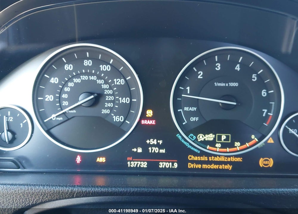 2015 BMW 320I VIN: WBA3B1G55FNT05498