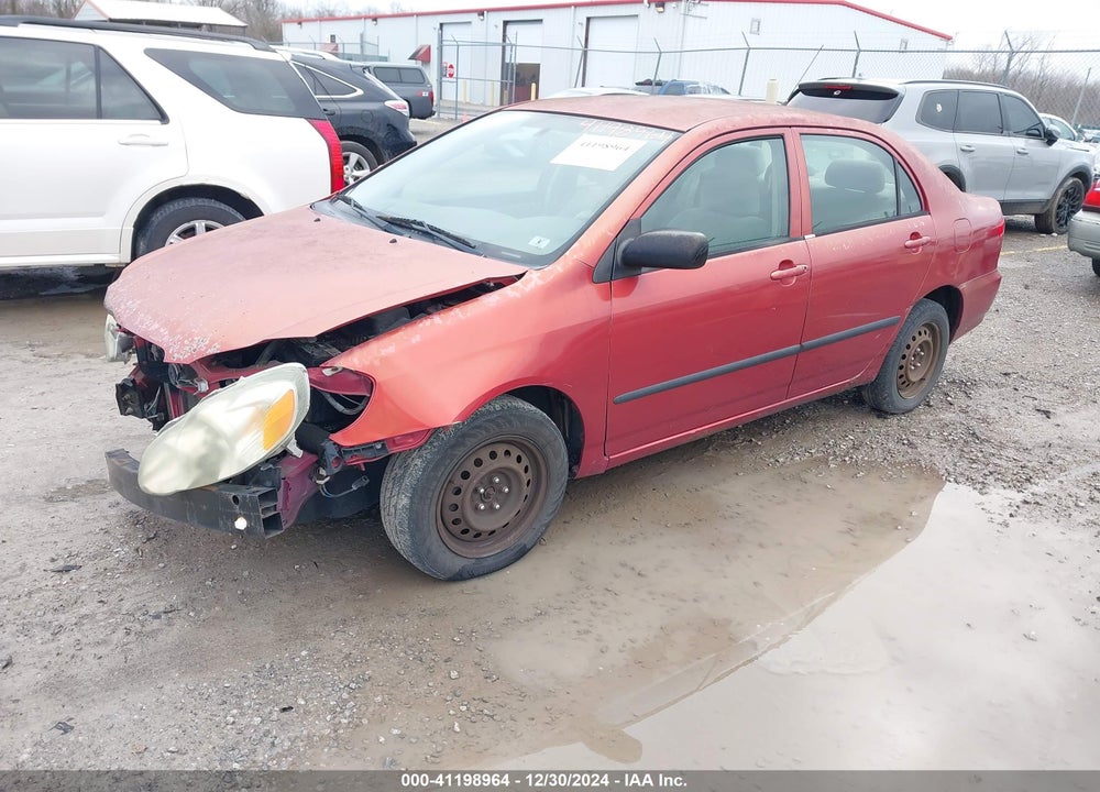 2005 TOYOTA COROLLA CE VIN: 2T1BR32E65C501125