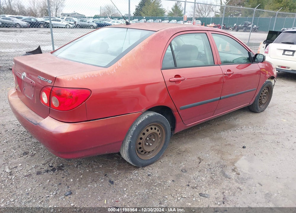 2005 TOYOTA COROLLA CE VIN: 2T1BR32E65C501125