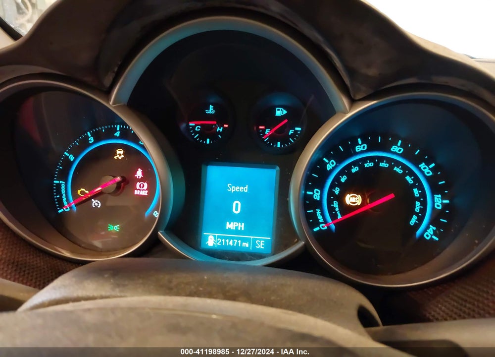 2012 CHEVROLET CRUZE ECO VIN: 1G1PK5SC4C7308774