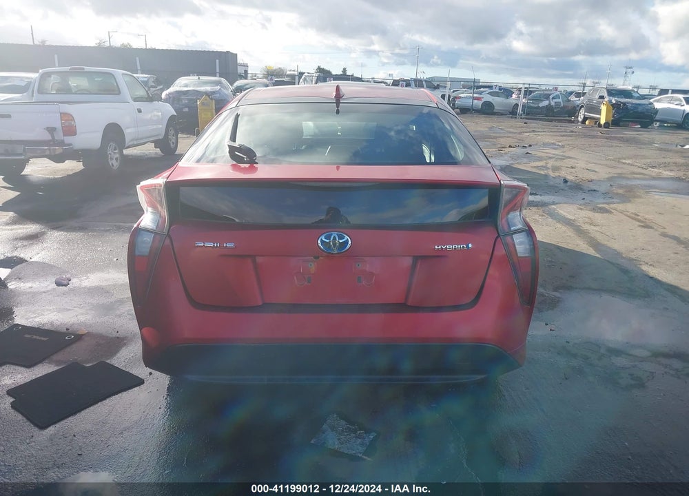2016 TOYOTA PRIUS THREE VIN: JTDKARFU6G3519471