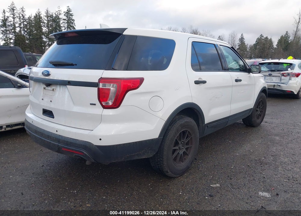2017 FORD POLICE INTERCEPTOR VIN: 1FM5K8AR7HGD58545