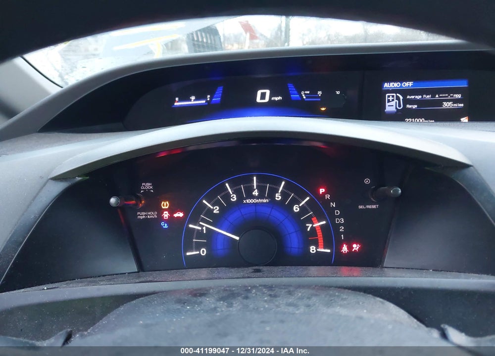 2012 HONDA CIVIC SDN VIN: 19XFB2F52CE026713