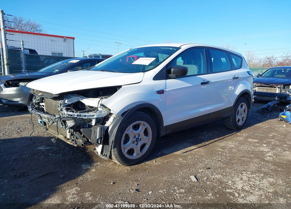 2017 FORD ESCAPE S VIN: 1FMCU0F7XHUE68713