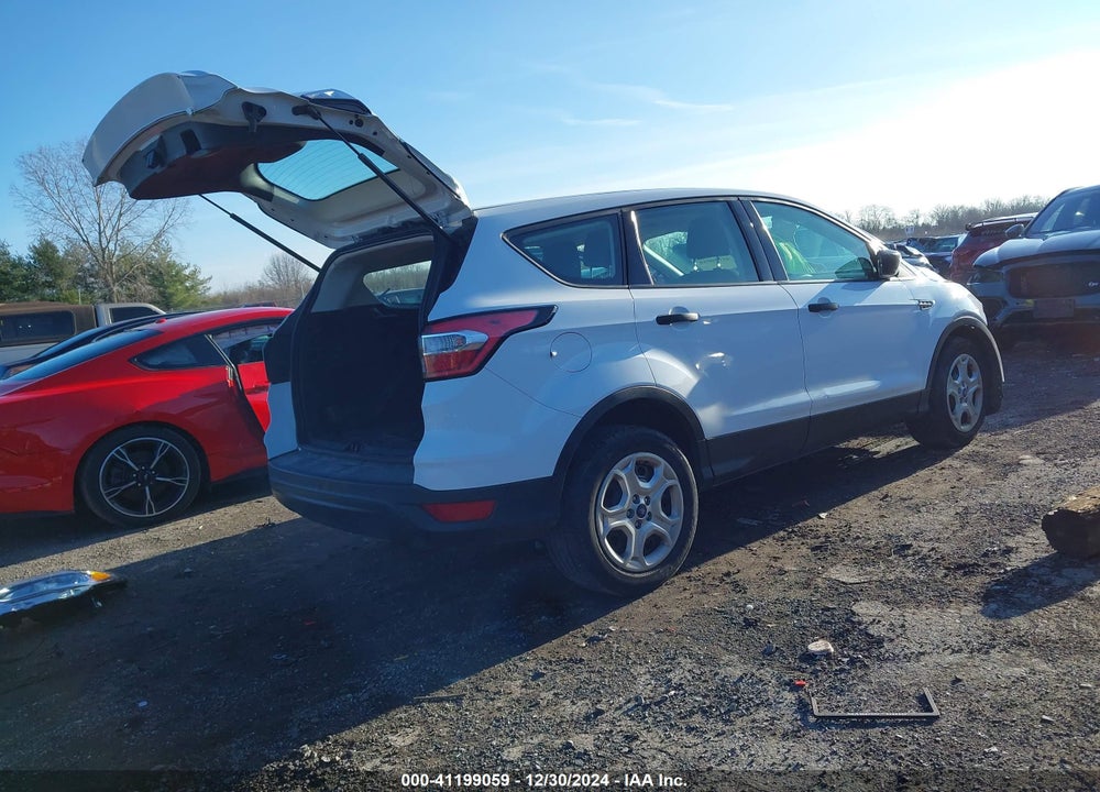 2017 FORD ESCAPE S VIN: 1FMCU0F7XHUE68713