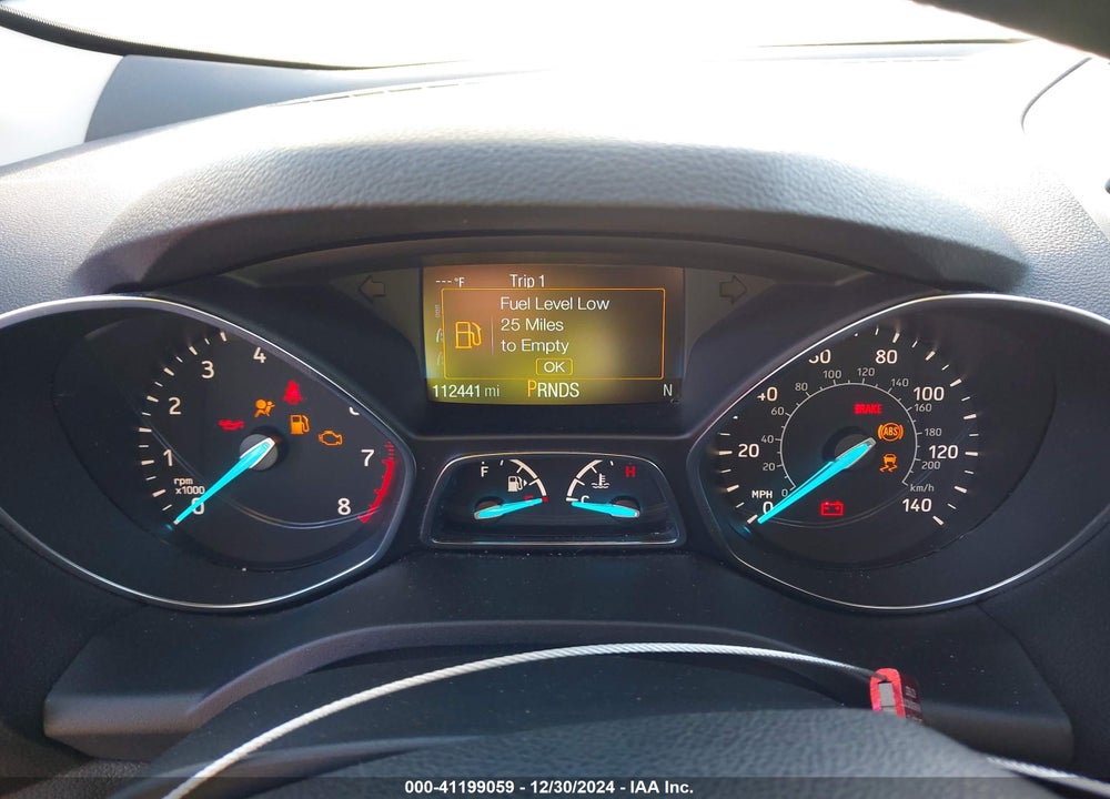 2017 FORD ESCAPE S VIN: 1FMCU0F7XHUE68713