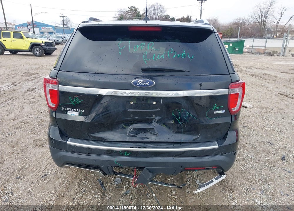 2018 FORD EXPLORER VIN: 1FM5K8HTXJGB48657