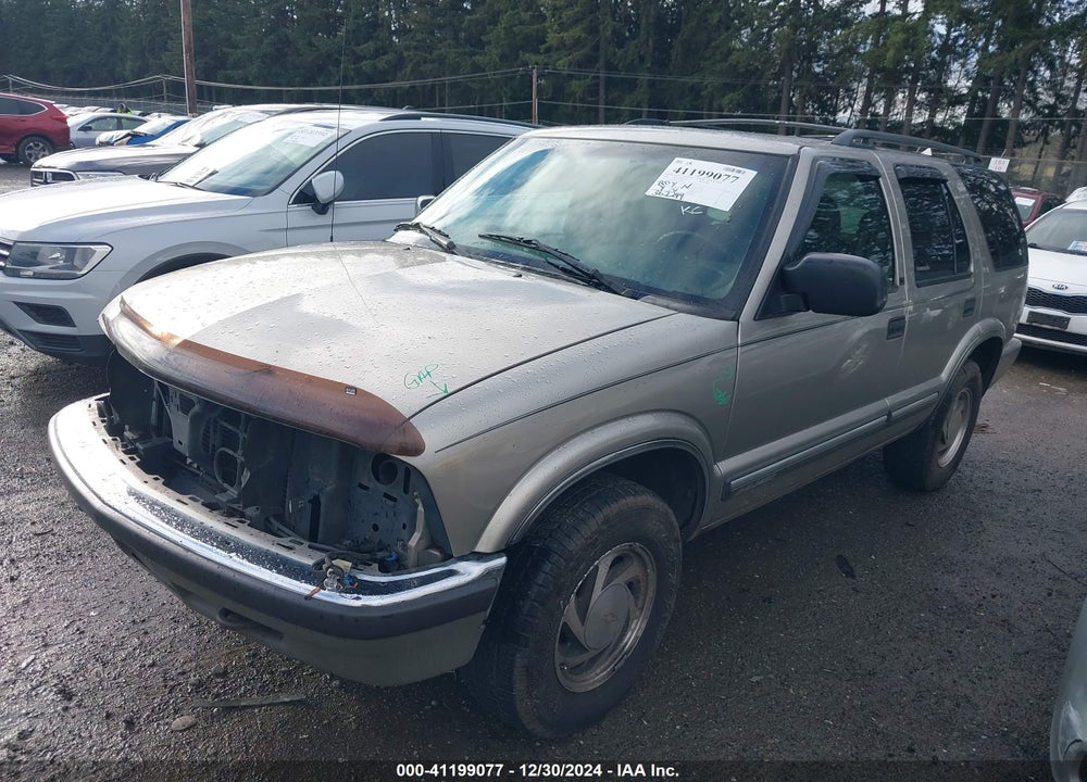 2000 CHEVROLET BLAZER LT VIN: 1GNDT13W8Y2116827