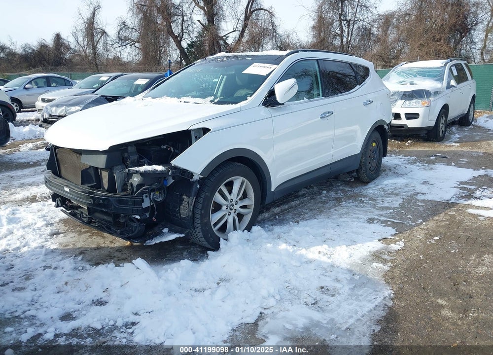 2014 HYUNDAI SANTA FE SPORT VIN: 5XYZWDLA9EG203472