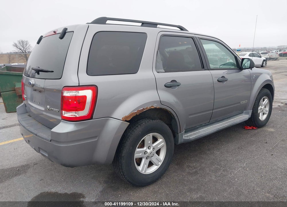 2008 FORD ESCAPE HYBRID VIN: 1FMCU49H88KB49088
